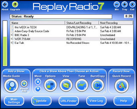 Replay Radio Screenshot
